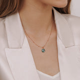 Halskette Dots, Monstera - Lückheide