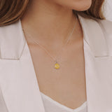 Halskette Dots, Yellow Reed - Lückheide