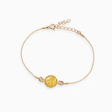 Armband 925er Sterling Silber, 18K vergoldet, Yellow Reed - Lückheide