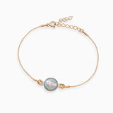 Armband 925er Sterling Silber, 18K vergoldet, Little Bloom - Lückheide