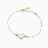 Armband 925er Sterling Silber, 18K vergoldet, Tender Bloom - Lückheide