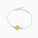 Armband 925er Sterling Silber, 18K vergoldet, Yellow Reed - Lückheide