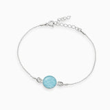 Armband 925er Sterling Silber, 18K vergoldet, Wave - Lückheide