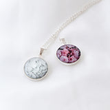 Halskette, Pink Bloom - Lückheide