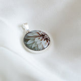 Halskette, White Pearl Flower - Lückheide