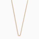 Halskette Basic 925er Sterling Silber 18K vergoldet - Lückheide