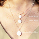 Kette 925er Sterling Silber, 18K vergoldet, Little Bloom - Lückheide