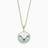 Kette_Lueckheide_925er_Sterling_Silber_18K_Vergoldet_blauer_Schmetterling