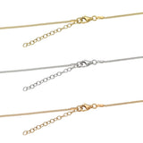 Kette 925er Sterling Silber, 18K vergoldet, Little Bloom - Lückheide