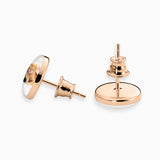 Personalisierte Foto Ohrringe 925er Sterling Silber 18K vergoldet - Lückheide