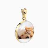 Personalisierter Anhänger 925er Sterling Silber 18K vergoldet - Lückheide