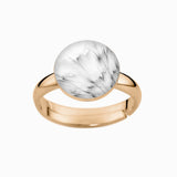 Ring, 925er Sterling Silber, 18K vergoldet, Tender Bloom - Lückheide