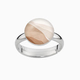 Ring, 925er Sterling Silber, 18K vergoldet, Boho Chic - Lückheide