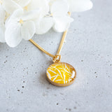 Halskette, Yellow Reed - Lückheide