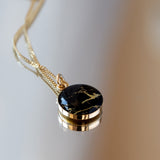 Halskette, Black Marble - Lückheide