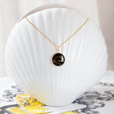 Halskette, Black Marble - Lückheide