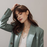 Halskette, Wood - Lückheide