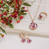 Creolen, Pink Bloom - Lückheide