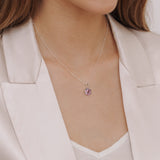 Halskette Dots, Pink Bloom - Lückheide