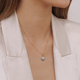 Halskette Dots, Wood - Lückheide