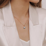 Halskette Dots, Wood - Lückheide