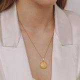 Halskette, Yellow Reed - Lückheide