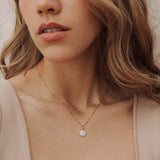 Halskette Klein, White Marble - Lückheide