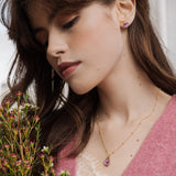 Ohrstecker, Pink Bloom - Lückheide