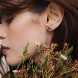 Ohrstecker, Pink Bloom - Lückheide