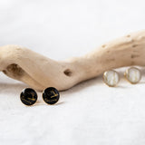 Ohrstecker, Black Marble - Lückheide