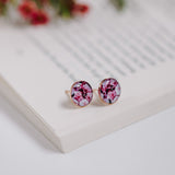 Ohrstecker, Pink Bloom - Lückheide