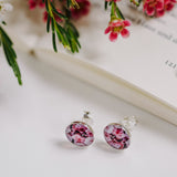 Ohrstecker, Pink Bloom - Lückheide