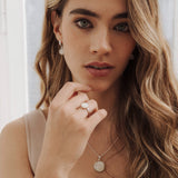 Ring, White Marble - Lückheide