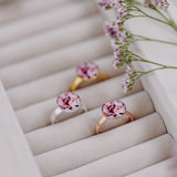 Ring, Pink Bloom - Lückheide