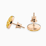 925er Ohrstecker mit Foto Yellow Reed - Lückheide