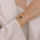 Armband, Black Marble - Lückheide