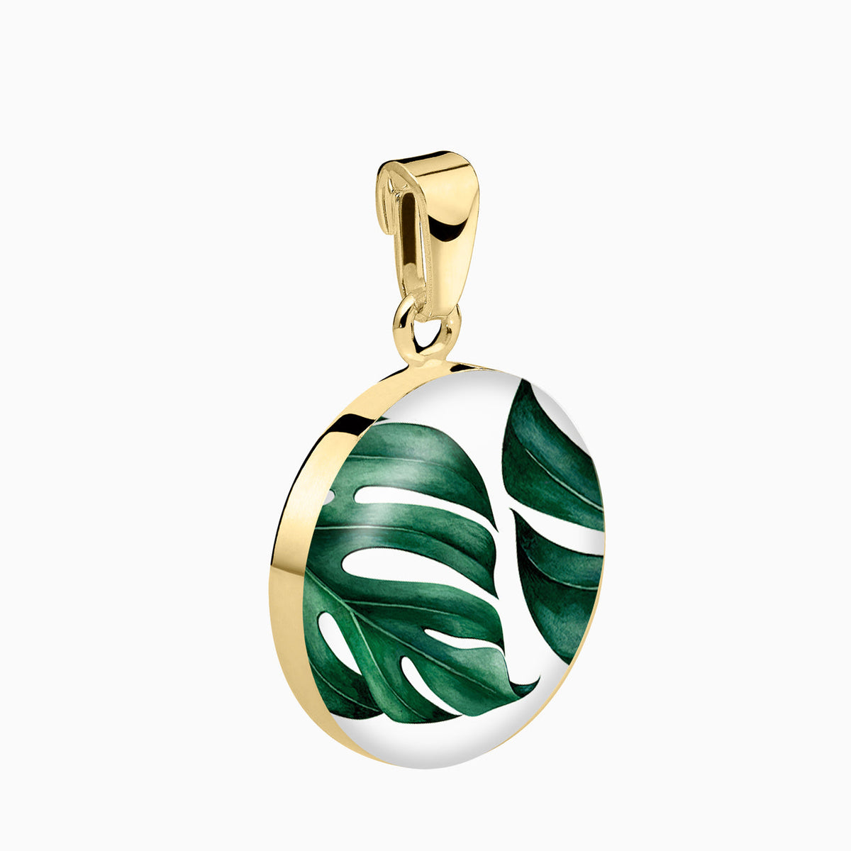 monstera schmuck Halskette, Monstera – Lückheide